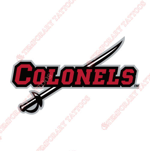 Nicholls State Colonels Customize Temporary Tattoos Stickers NO.5463
